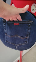 Load image into Gallery viewer, Round Upcycled Crossbody Denim Bag