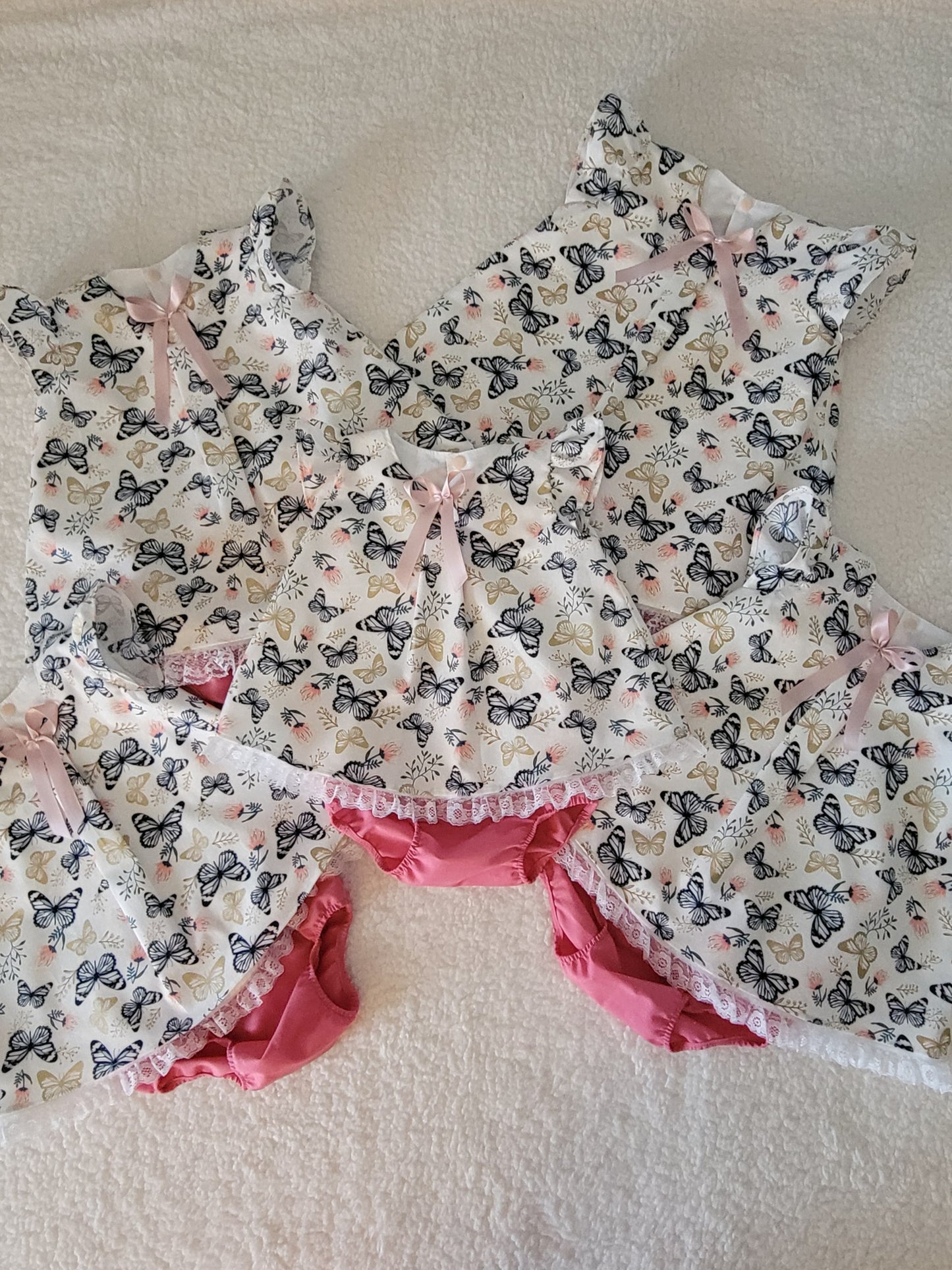 Flying Butterflies Dress Set