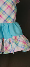 Load image into Gallery viewer, Pastel Check Plaid Dress