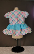 Load image into Gallery viewer, Pastel Check Plaid Dress