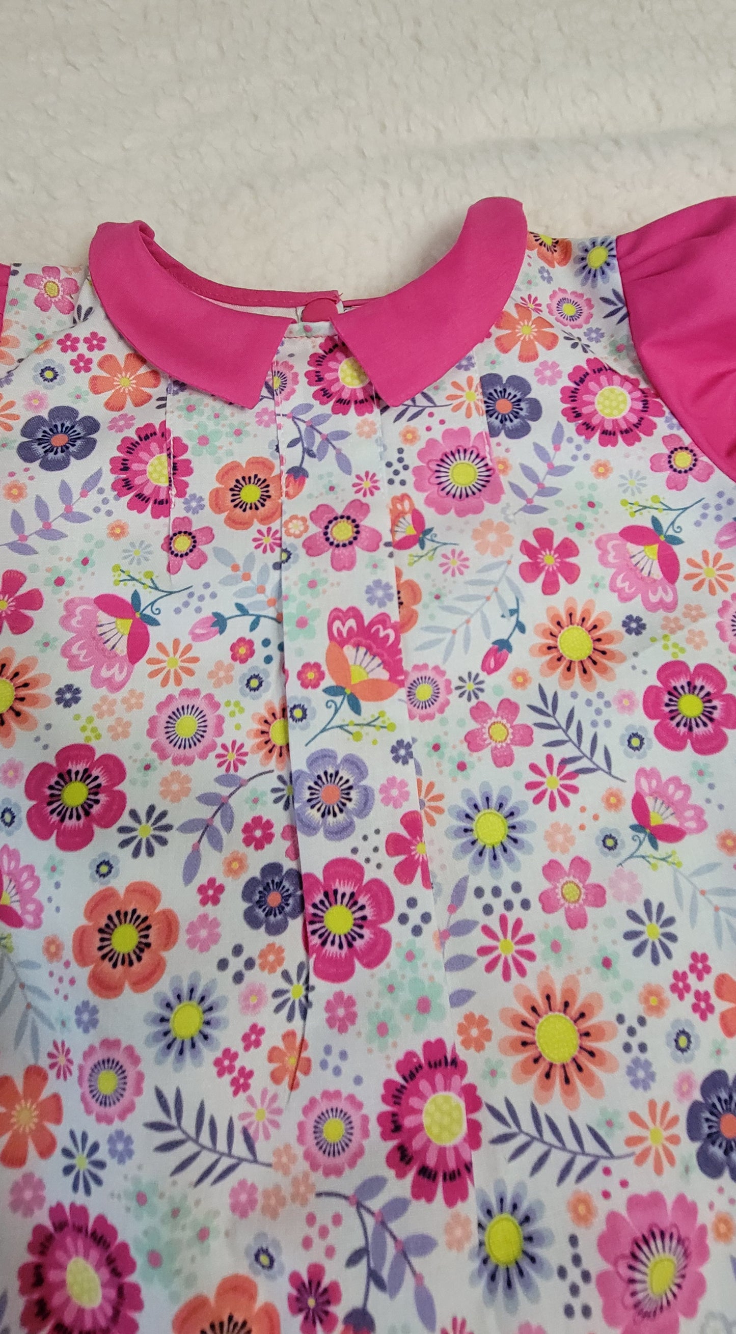 Summer Flowers Dress Set