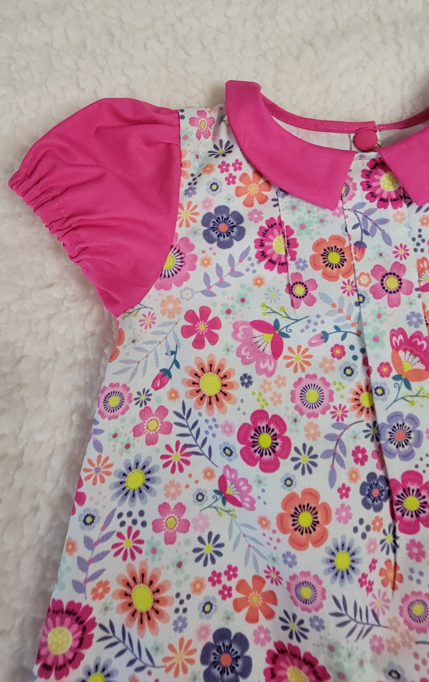 Summer Flowers Dress Set