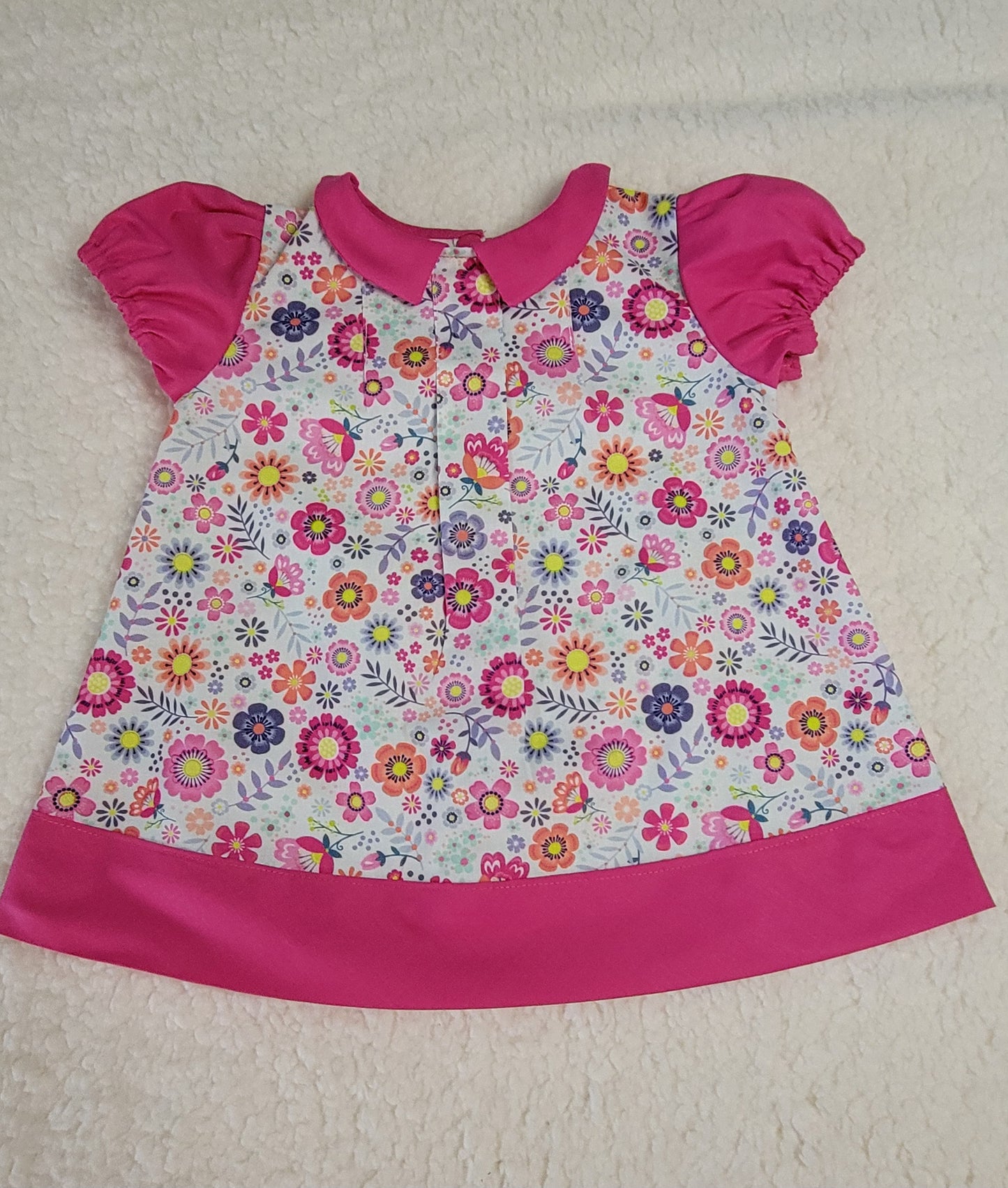 Summer Flowers Dress Set