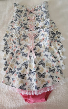 Load image into Gallery viewer, Flying Butterflies Dress Set
