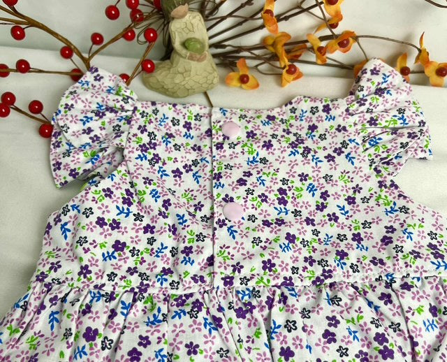 Purple and Pink Dress Set