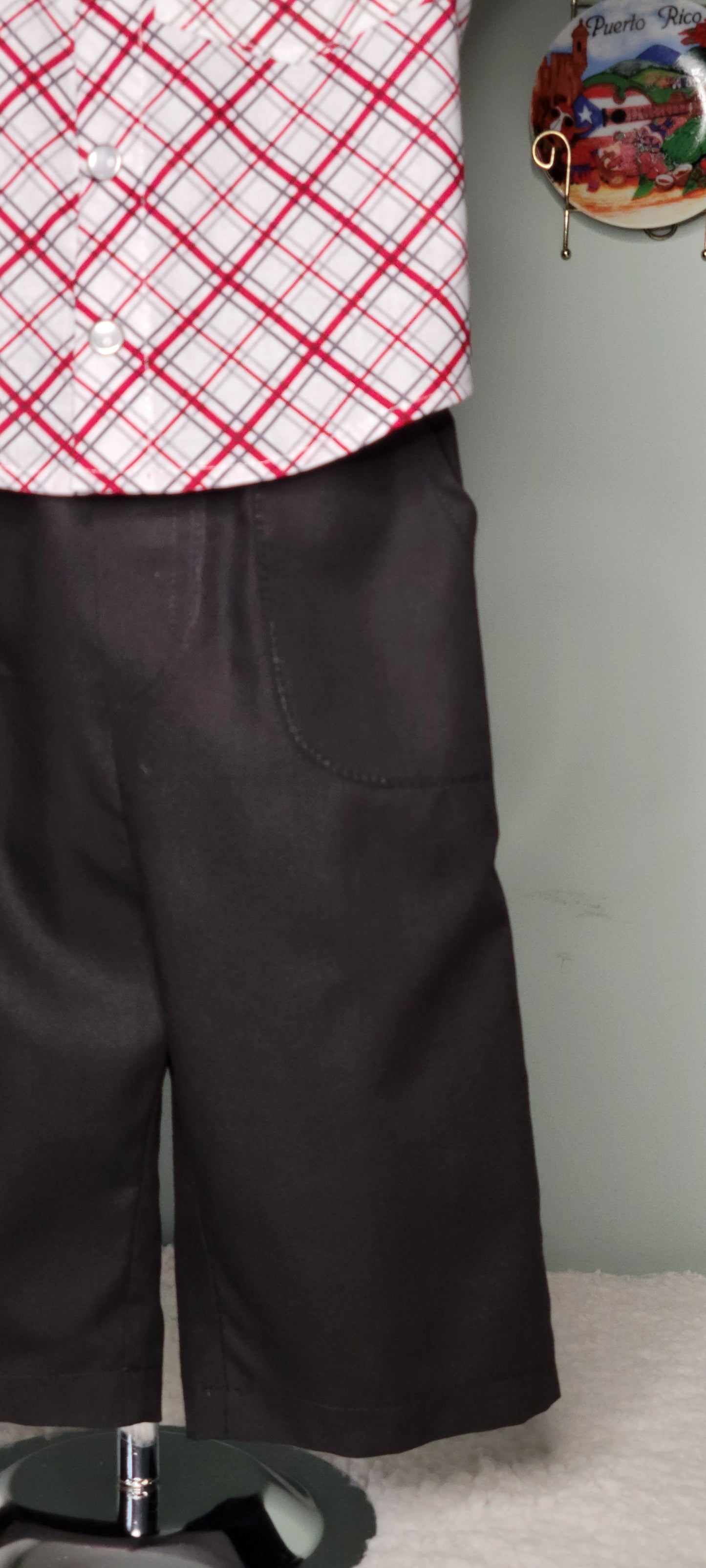 Luigi Style Shirt and Pants Set
