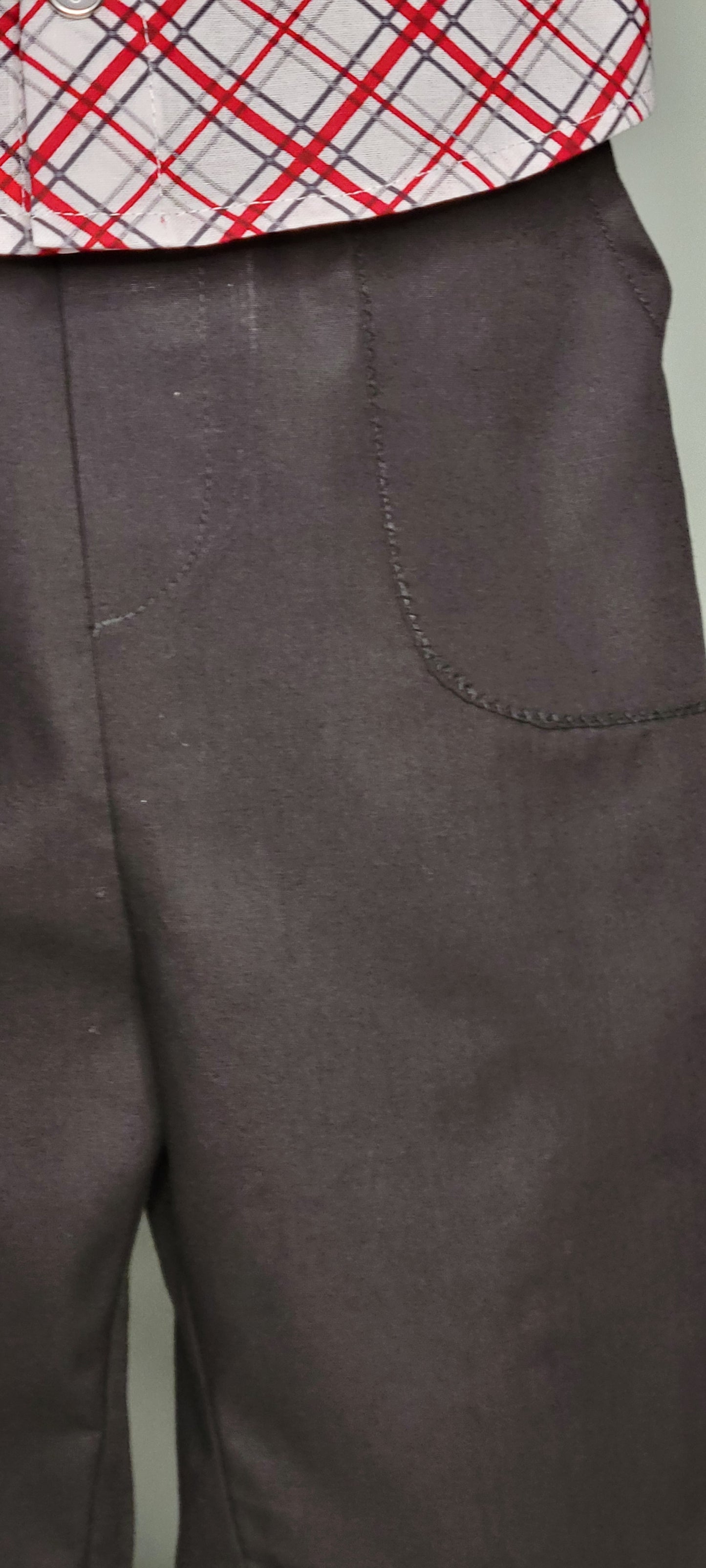 Luigi Style Shirt and Pants Set