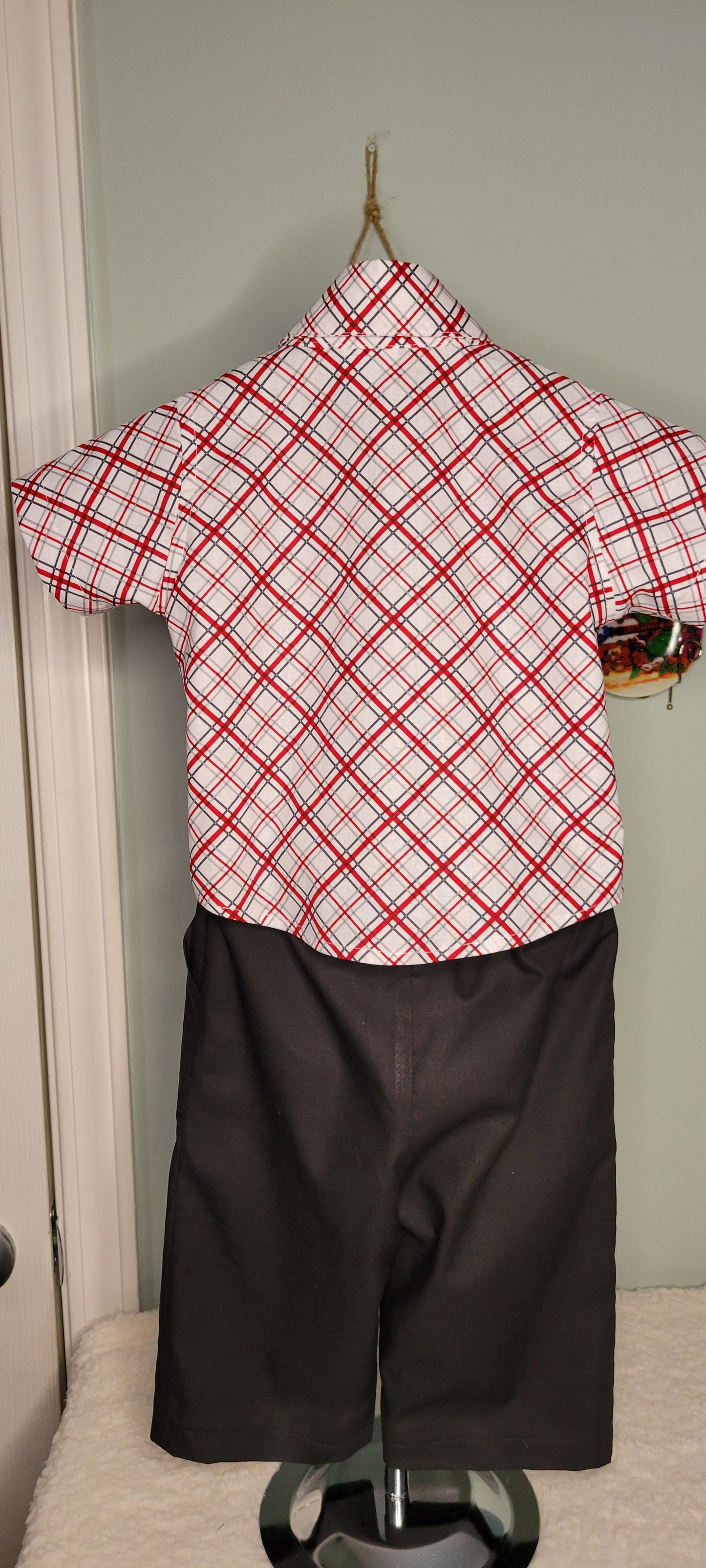 Luigi Style Shirt and Pants Set