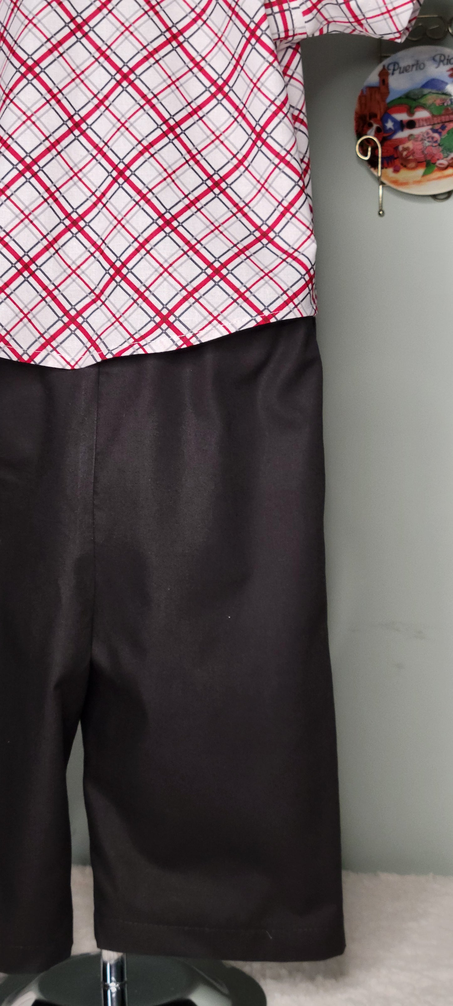 Luigi Style Shirt and Pants Set
