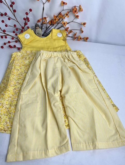 Yellow Little Flowers Set