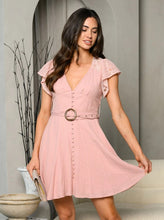 Load image into Gallery viewer, Angel Lace Mini Dress