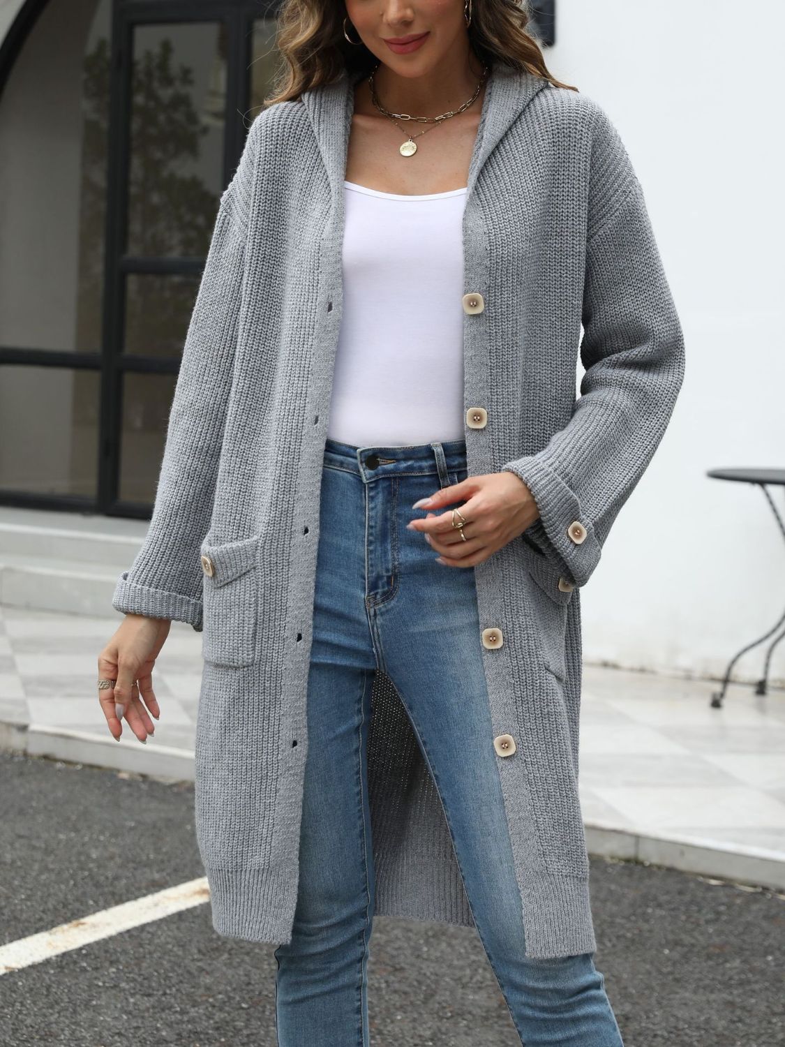 Sahara Hooded Cardigan