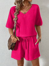 Load image into Gallery viewer, Martha Top and Shorts Set
