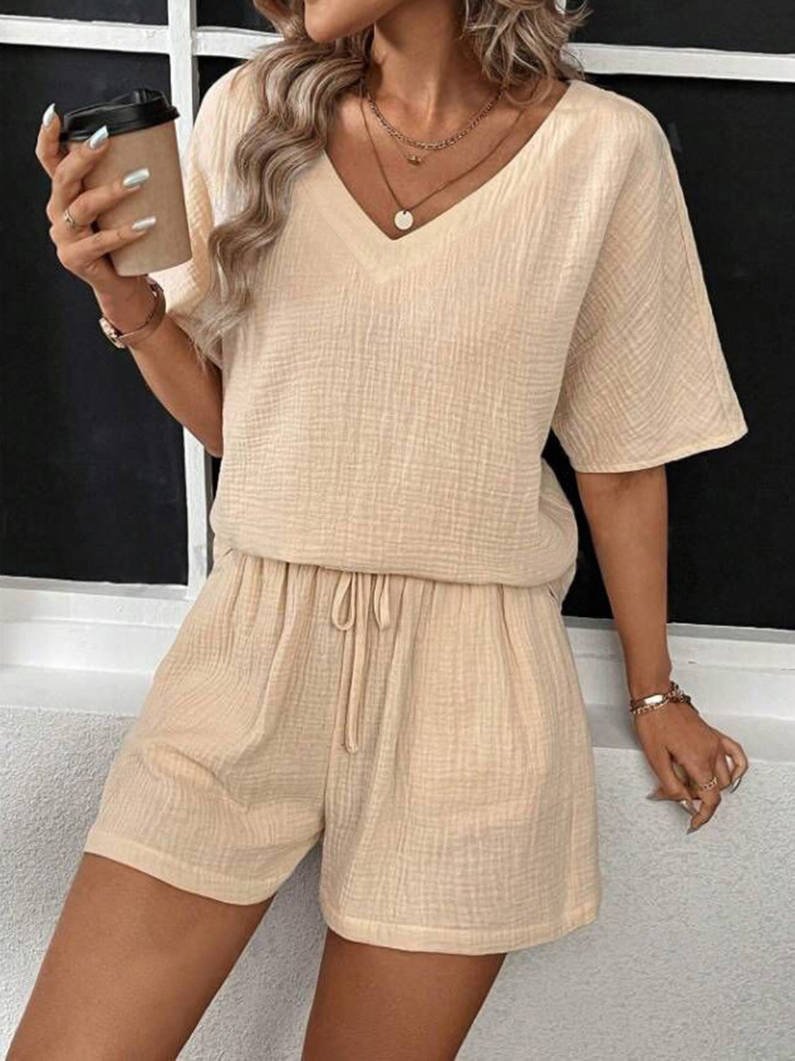 Martha Top and Shorts Set