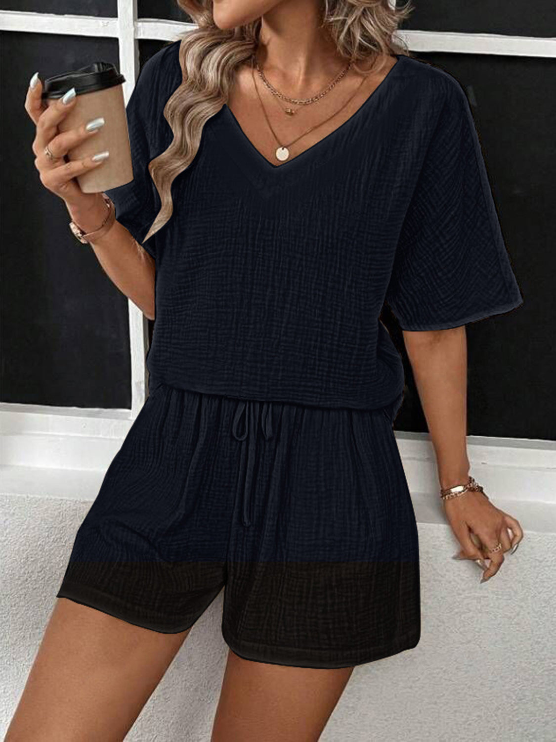 Martha Top and Shorts Set