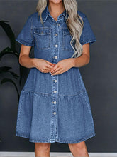 Load image into Gallery viewer, Kamille Denim Dress

