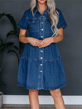 Load image into Gallery viewer, Kamille Denim Dress

