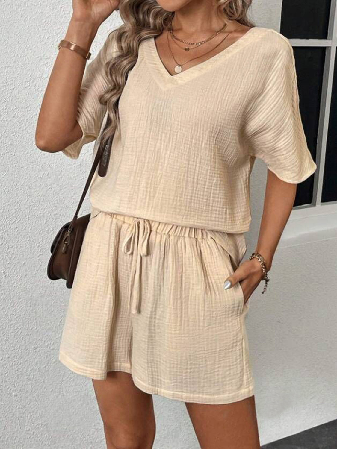 Martha Top and Shorts Set