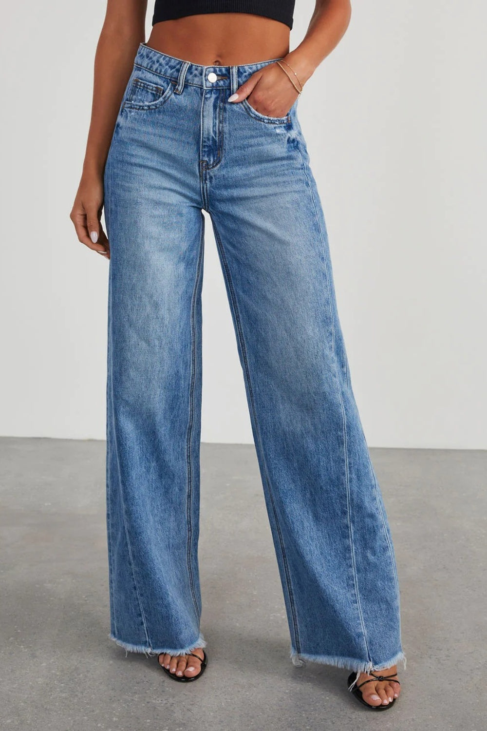 Vilmarie Wide Leg Jeans