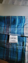 Load image into Gallery viewer, Blue &amp; White Plaid Boy Romper
