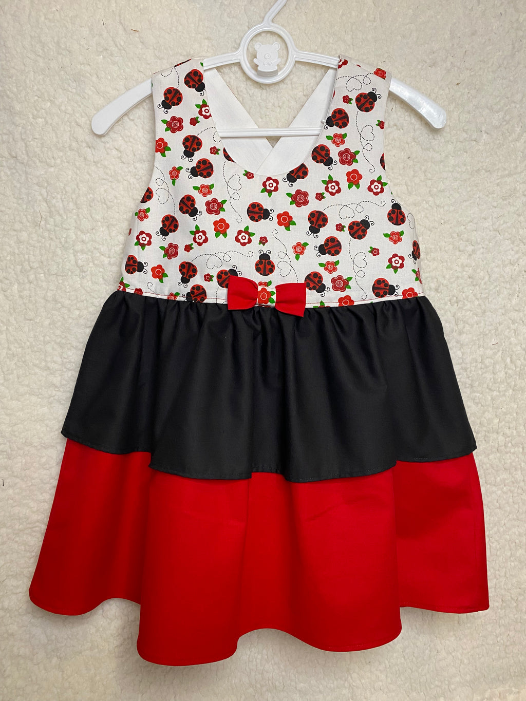 Josie Red & Black Lady Bug Dress