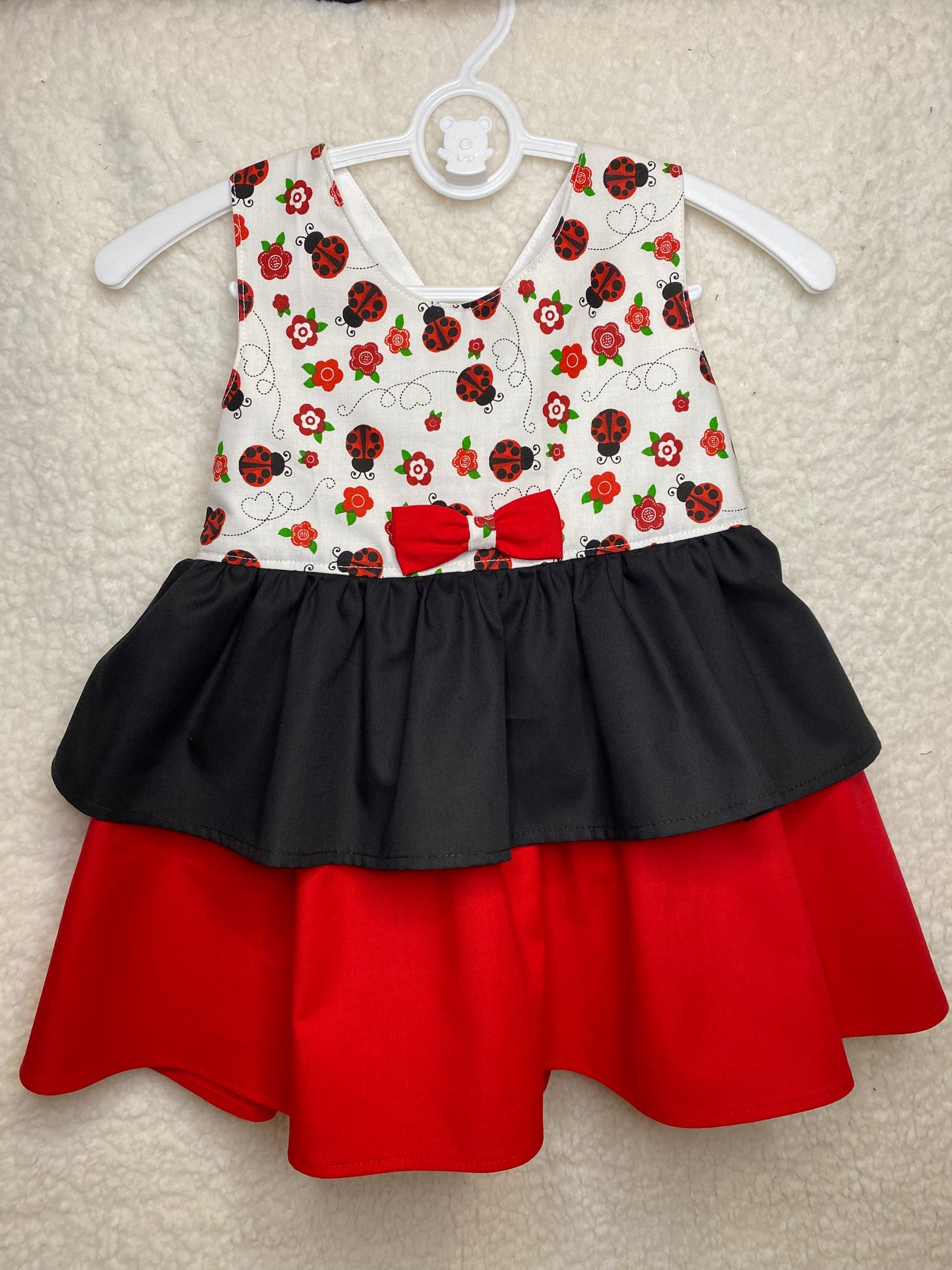 Josie Red & Black Lady Bug Dress