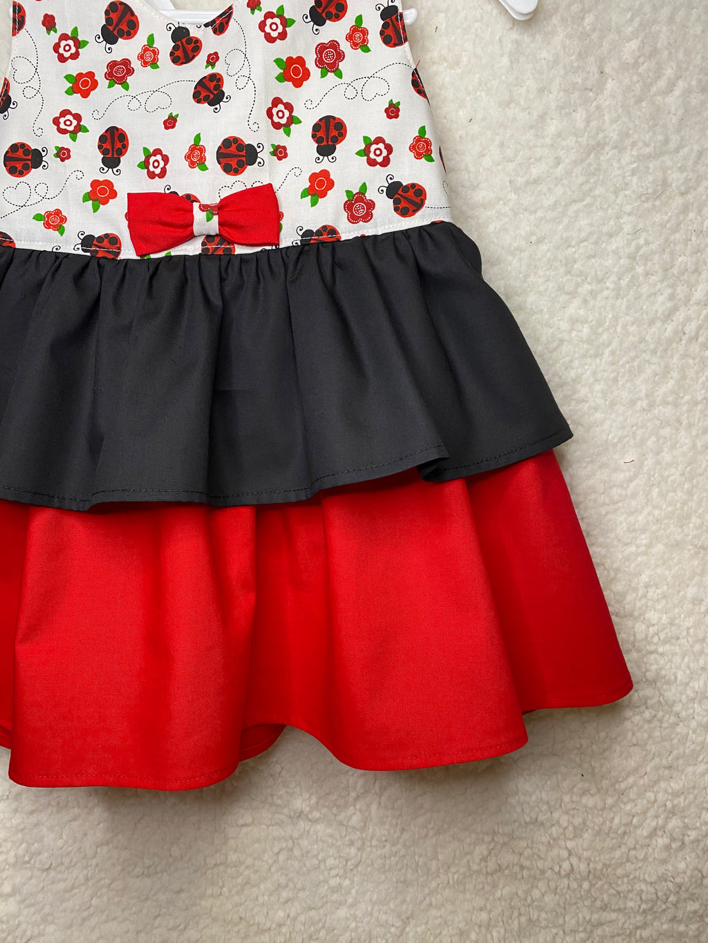 Josie Red & Black Lady Bug Dress