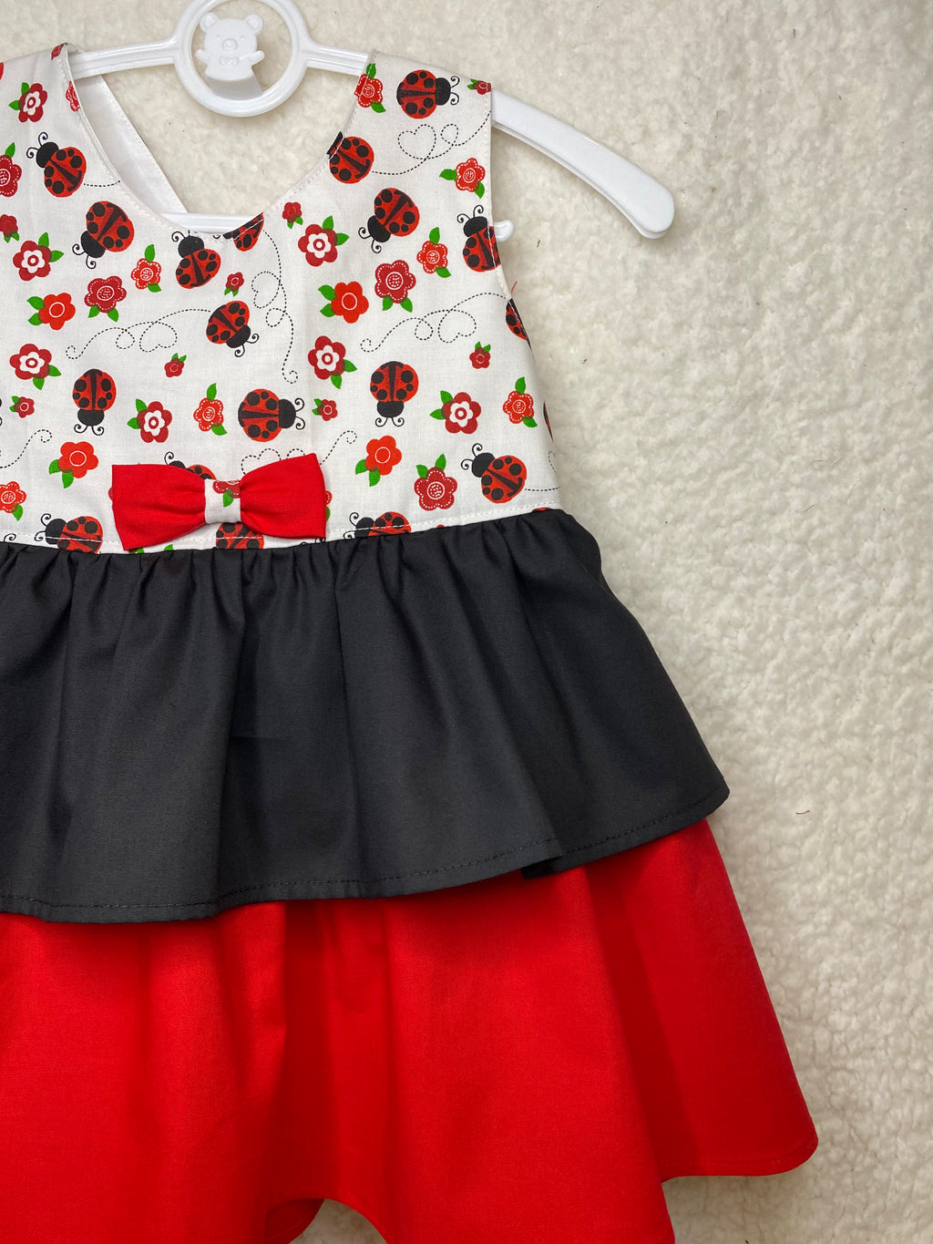 Josie Red & Black Lady Bug Dress