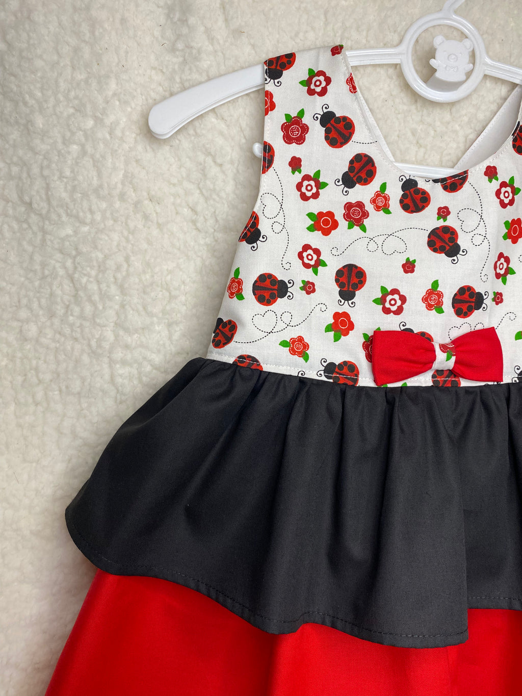 Josie Red & Black Lady Bug Dress