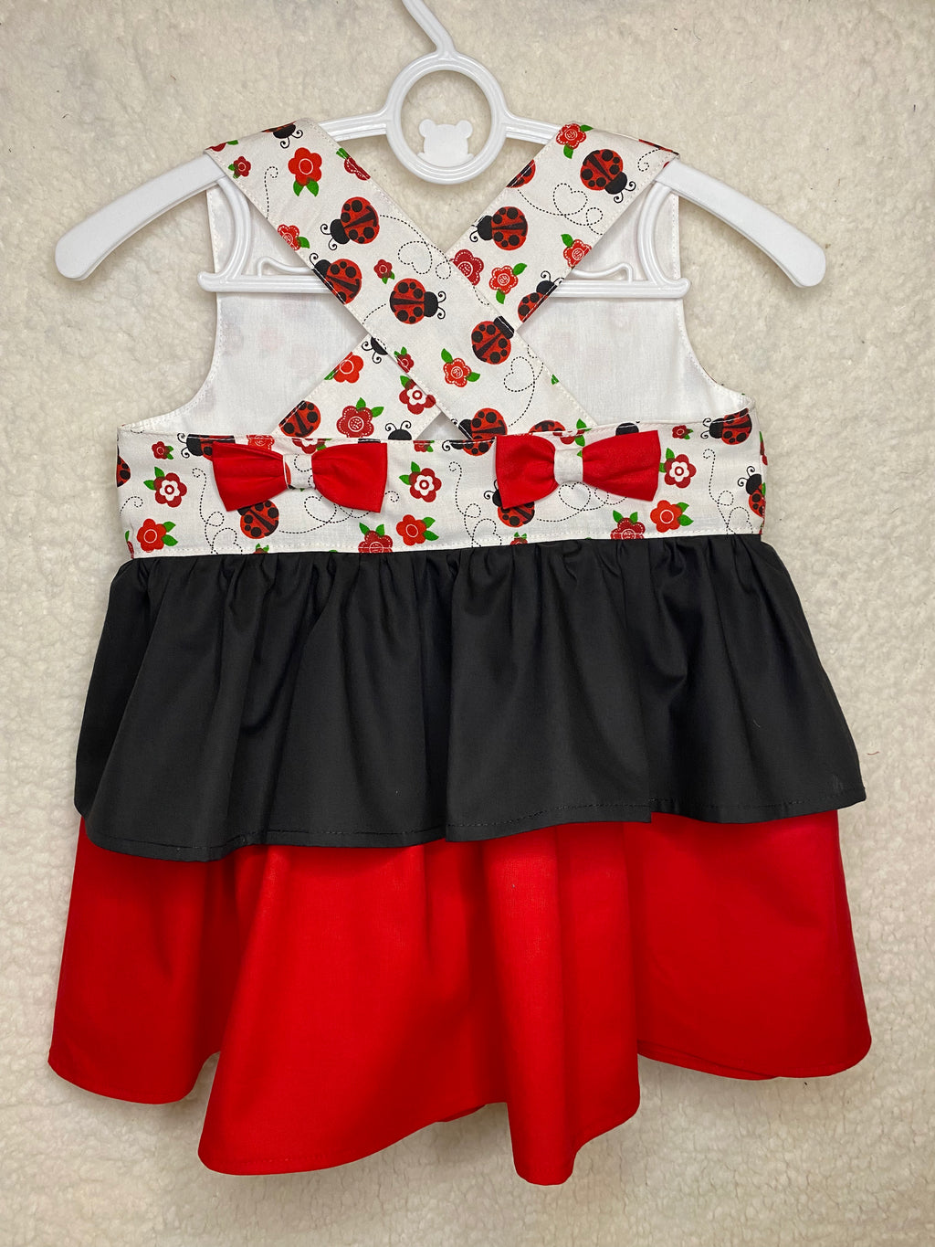 Josie Red & Black Lady Bug Dress