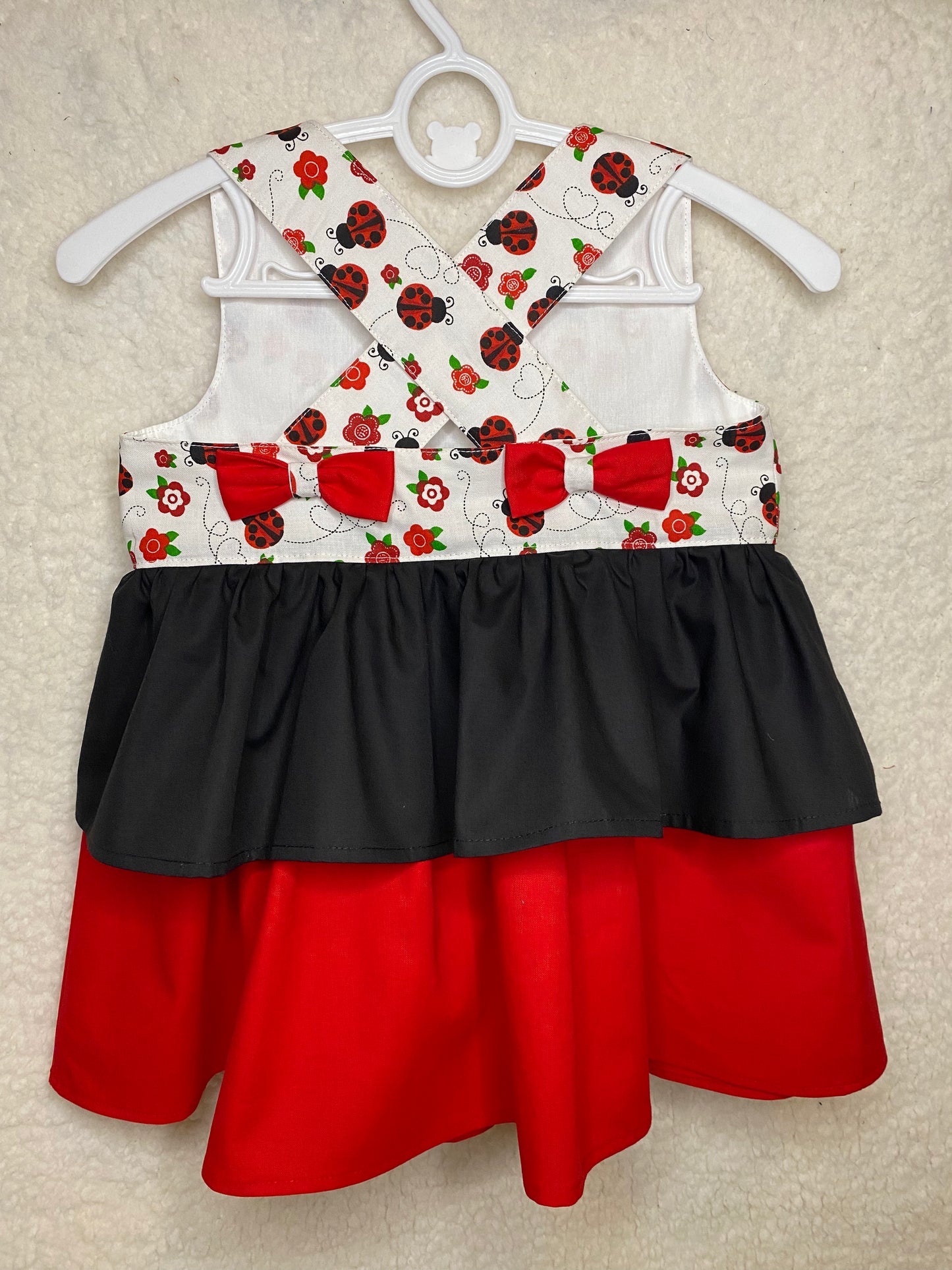 Josie Red & Black Lady Bug Dress