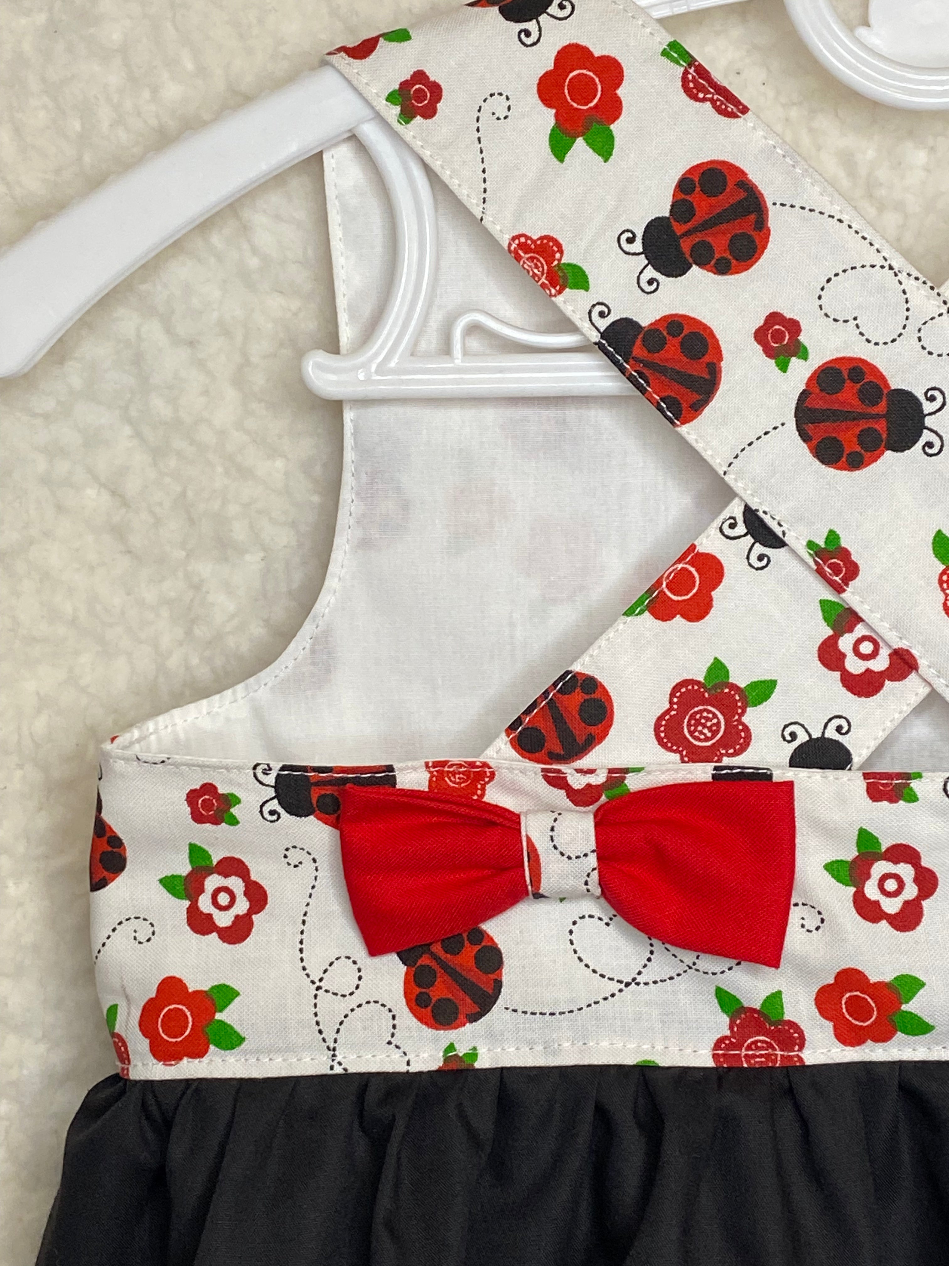 Josie Red & Black Lady Bug Dress