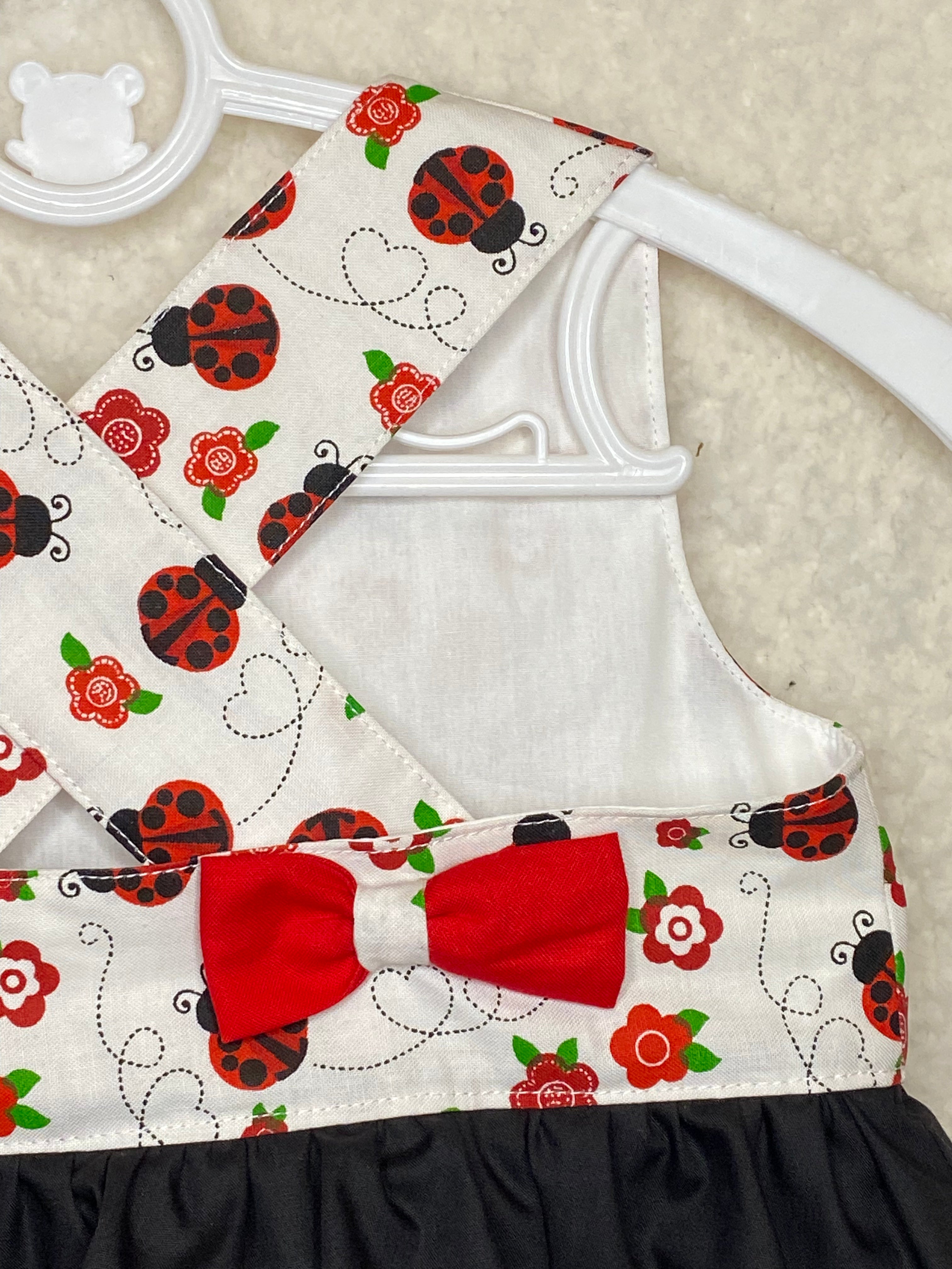 Josie Red & Black Lady Bug Dress