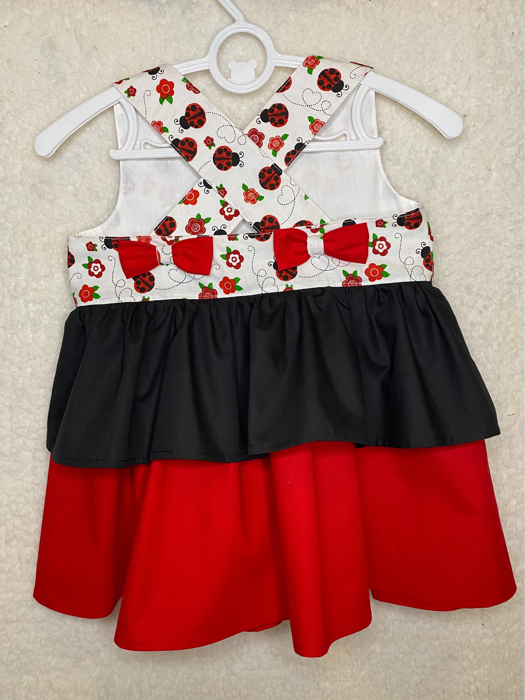 Josie Red & Black Lady Bug Dress