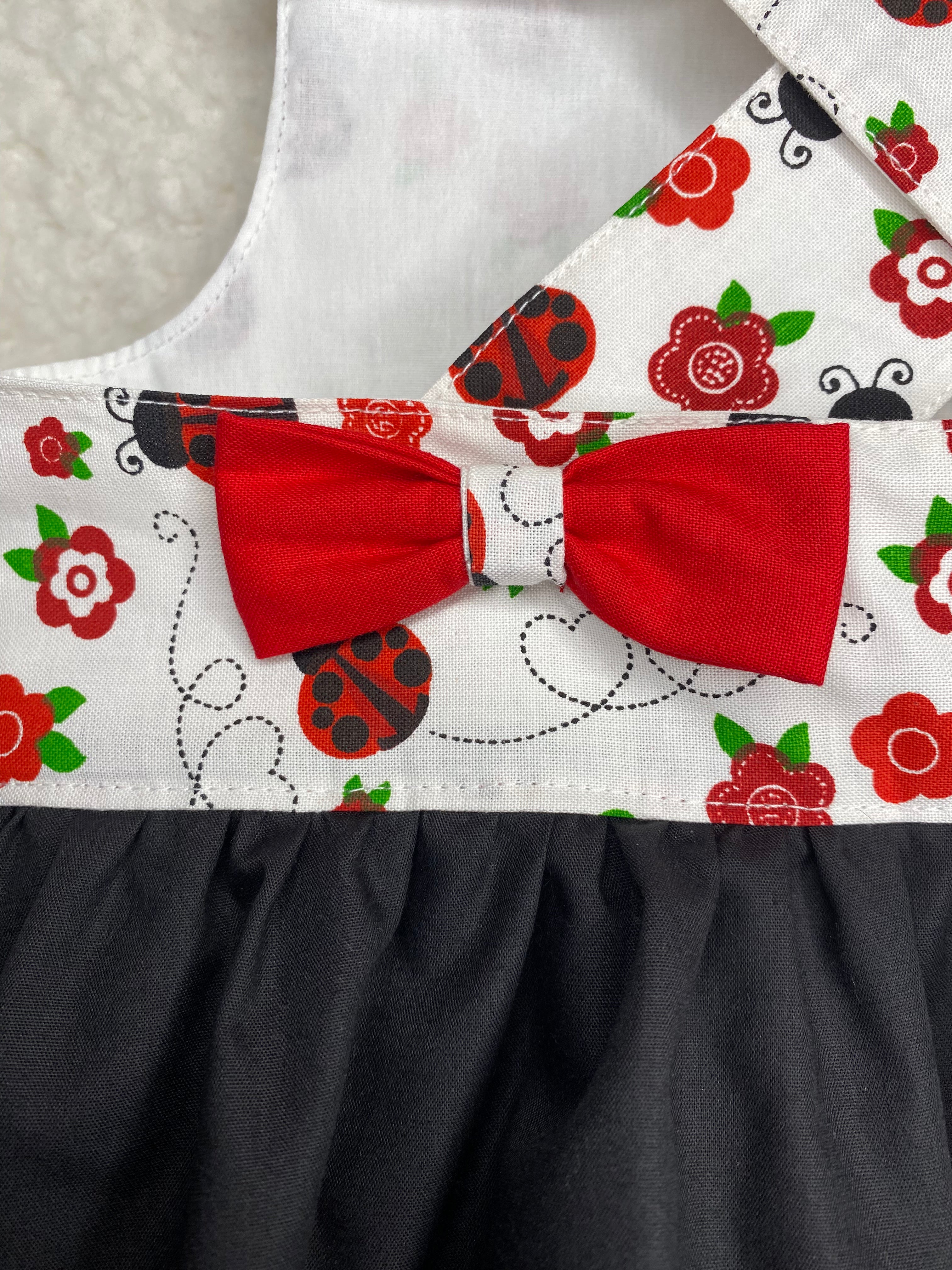 Josie Red & Black Lady Bug Dress