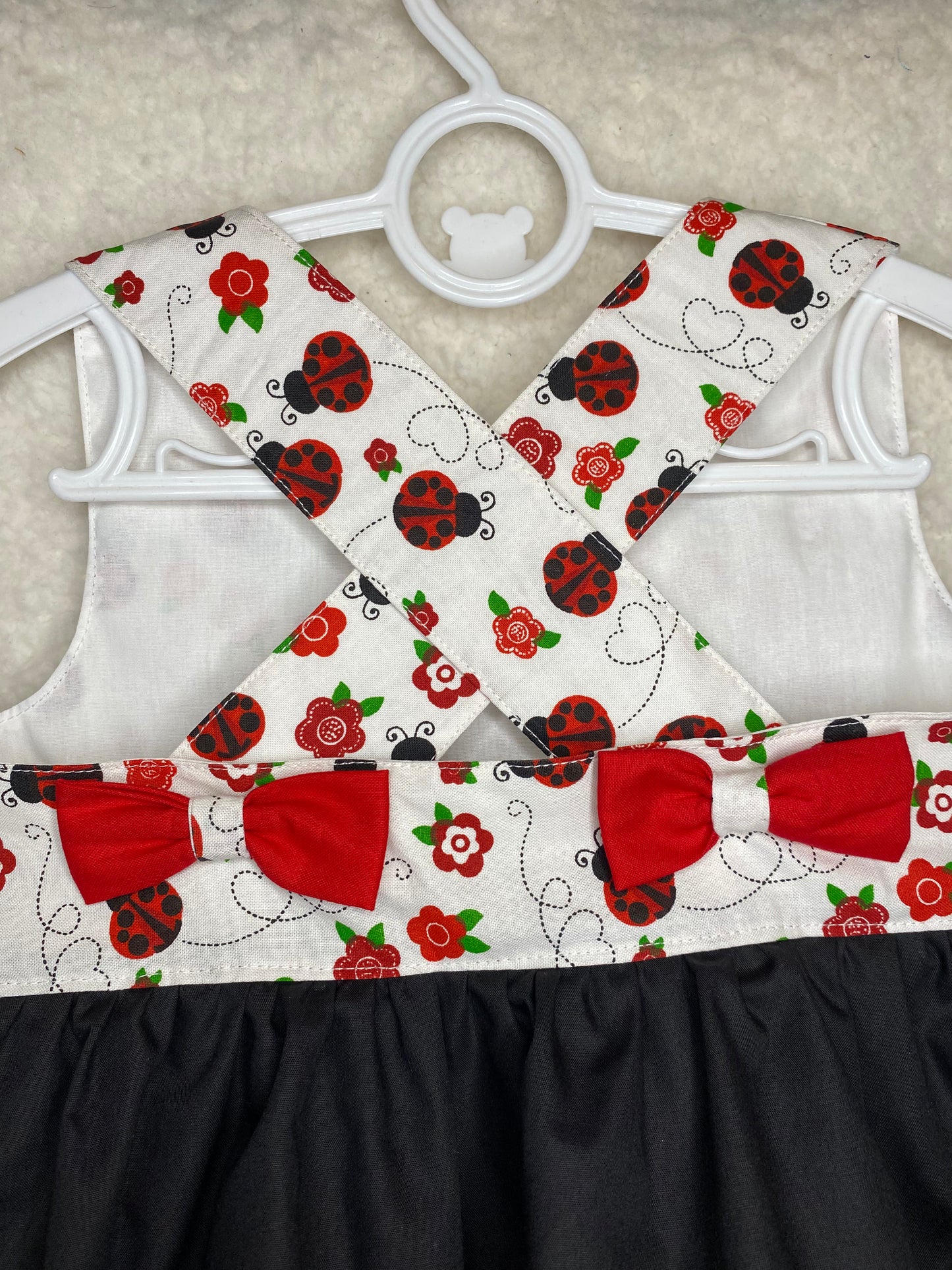 Josie Red & Black Lady Bug Dress