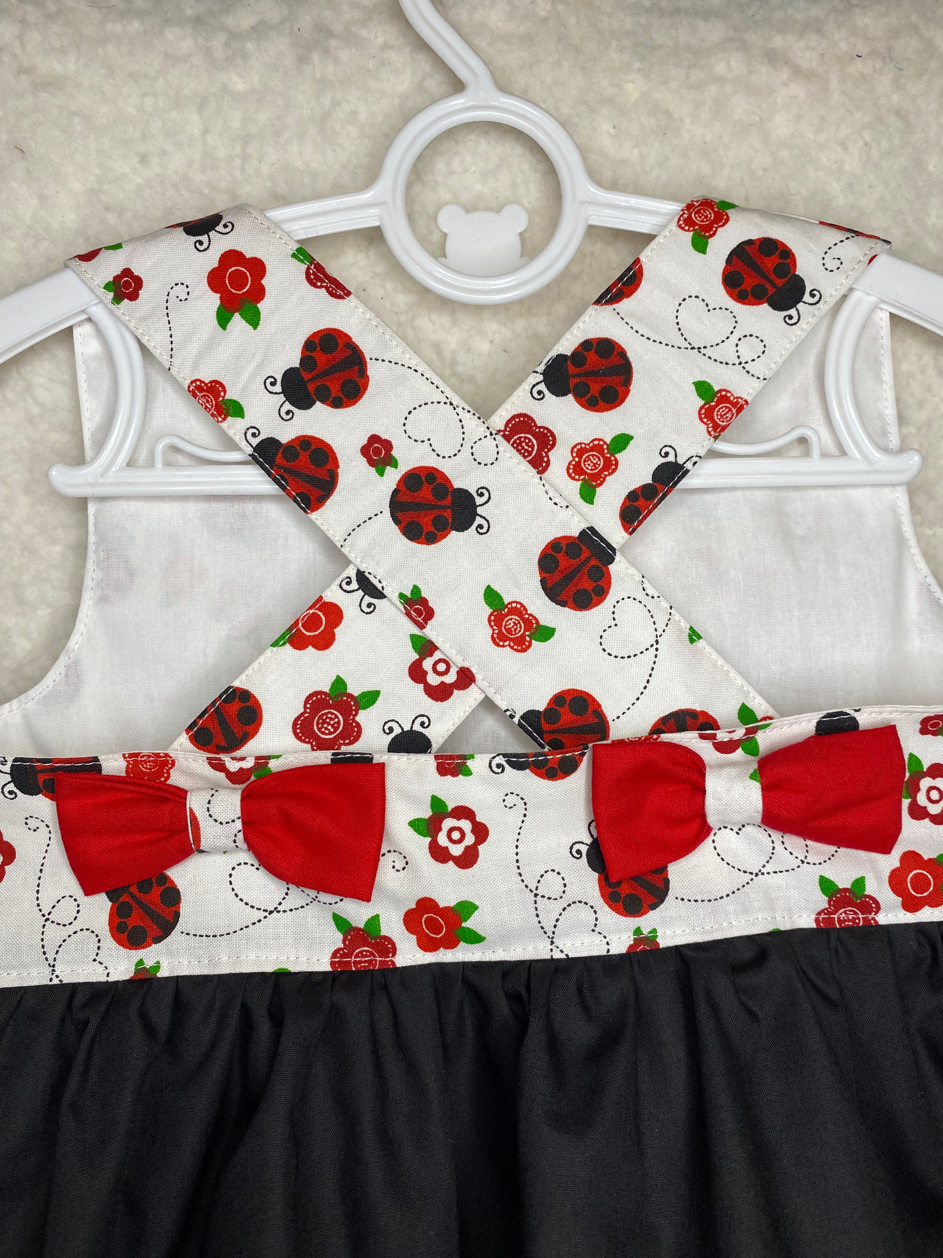 Josie Red & Black Lady Bug Dress