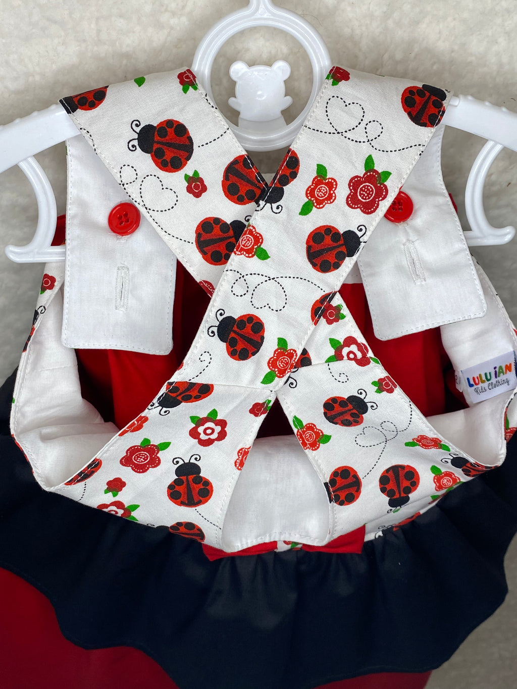 Josie Red & Black Lady Bug Dress
