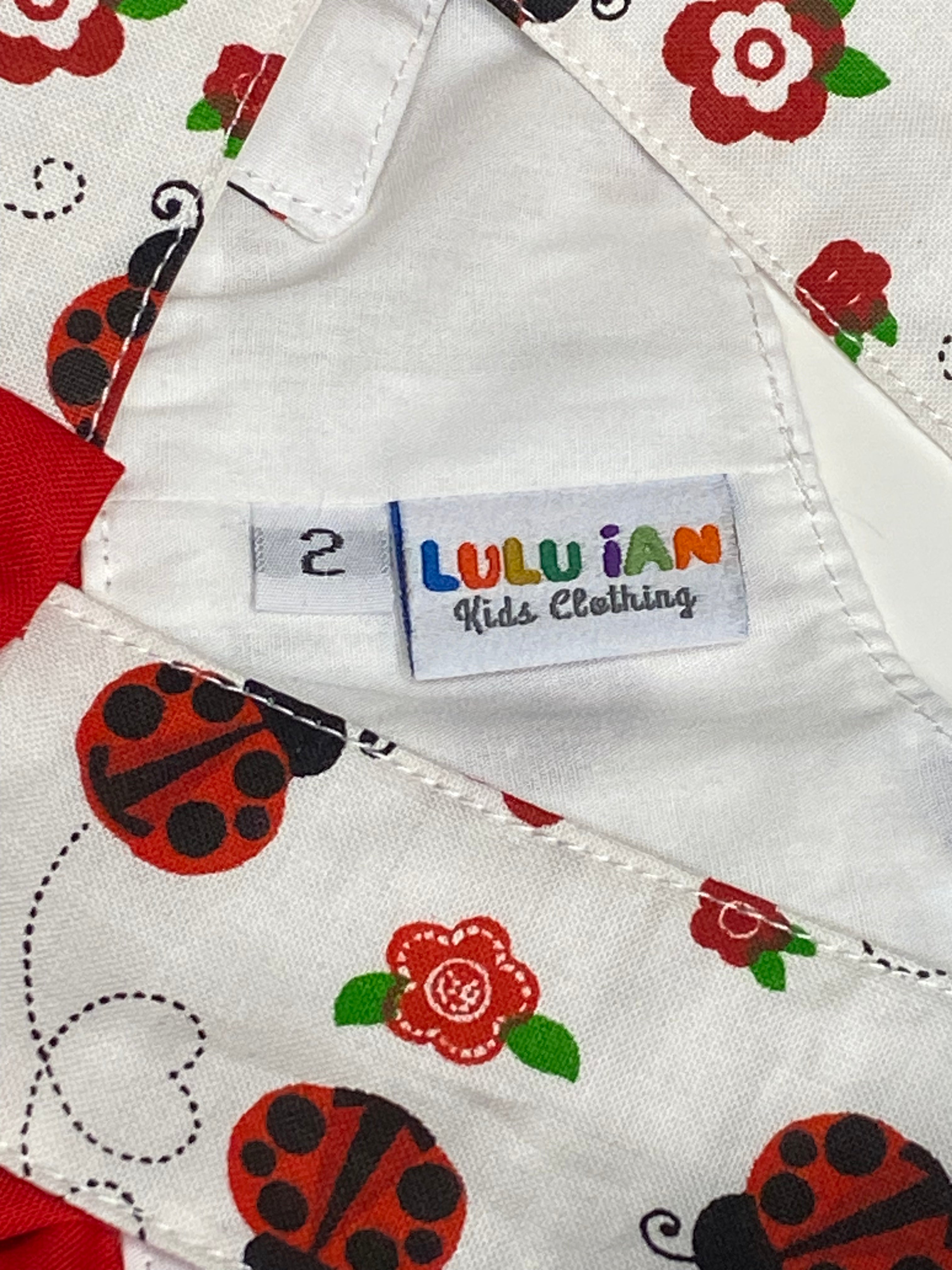 Josie Red & Black Lady Bug Dress