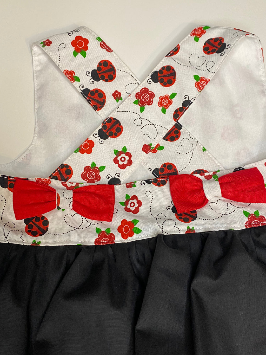 Josie Red & Black Lady Bug Dress