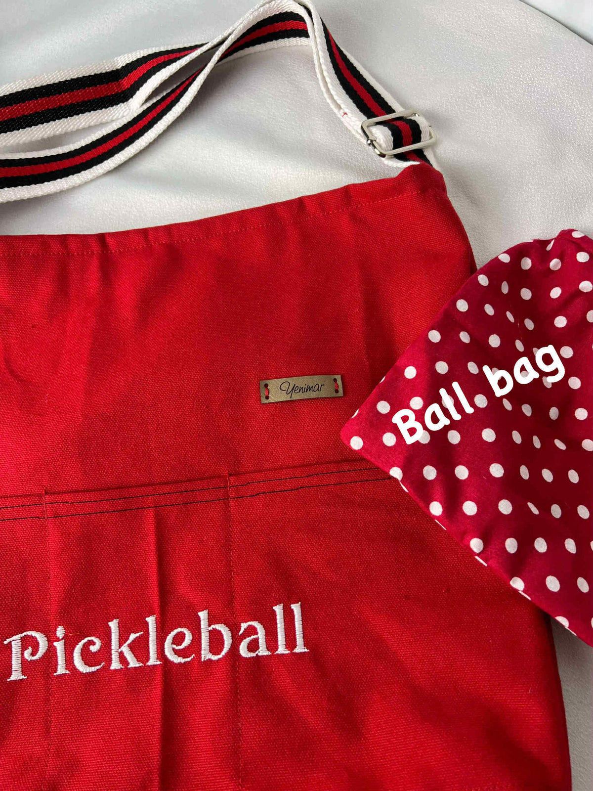 Red Pickleball Bag