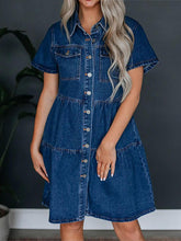 Load image into Gallery viewer, Kamille Denim Dress
