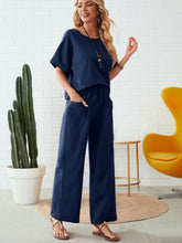 Load image into Gallery viewer, Rochelle Top and Pants Set

