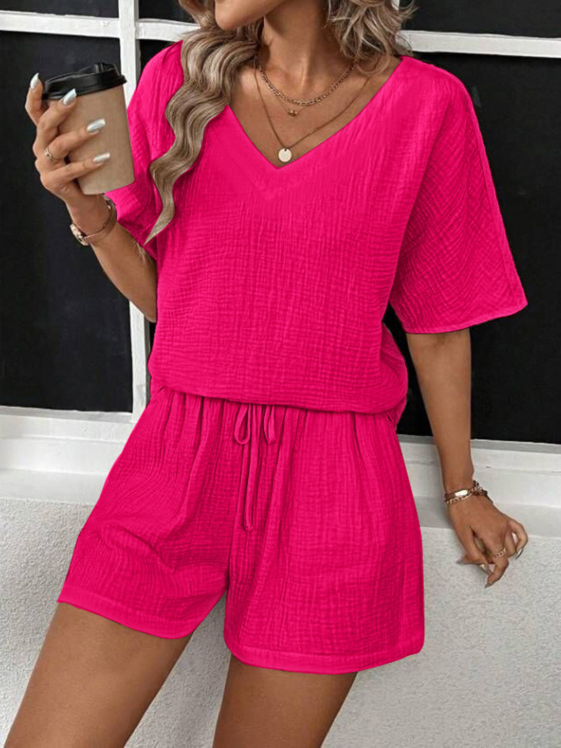 Martha Top and Shorts Set