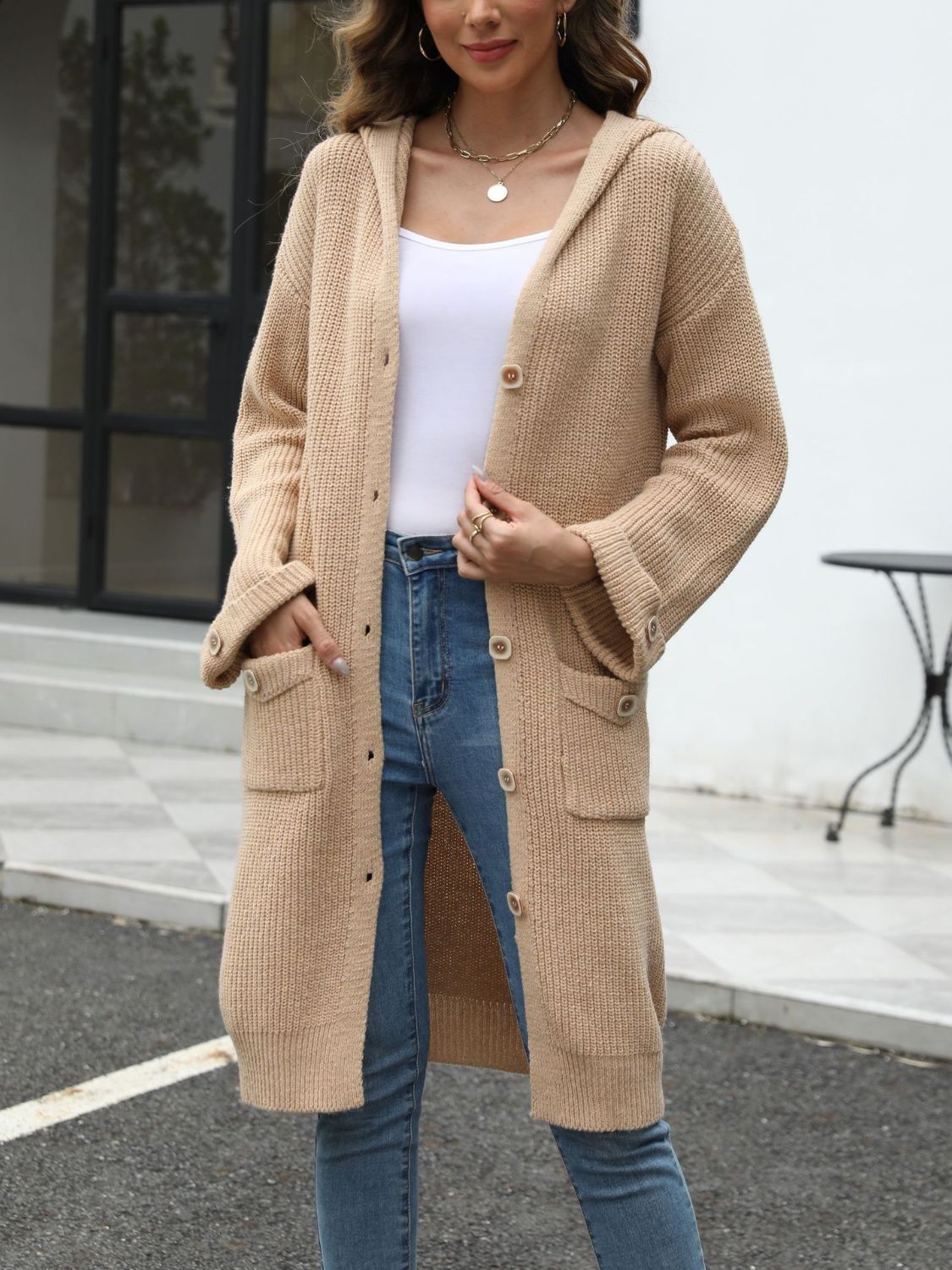 Sahara Hooded Cardigan