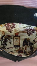 Load image into Gallery viewer, Mini Upcycled Flower Denim Bag
