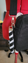 Load image into Gallery viewer, Signature Upcycled Denim Crossbody Bag
