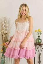 Load image into Gallery viewer, Angela Ruffled Mini Dress
