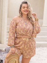 Load image into Gallery viewer, Lisandra Plus Size Blouse and Shorts Set
