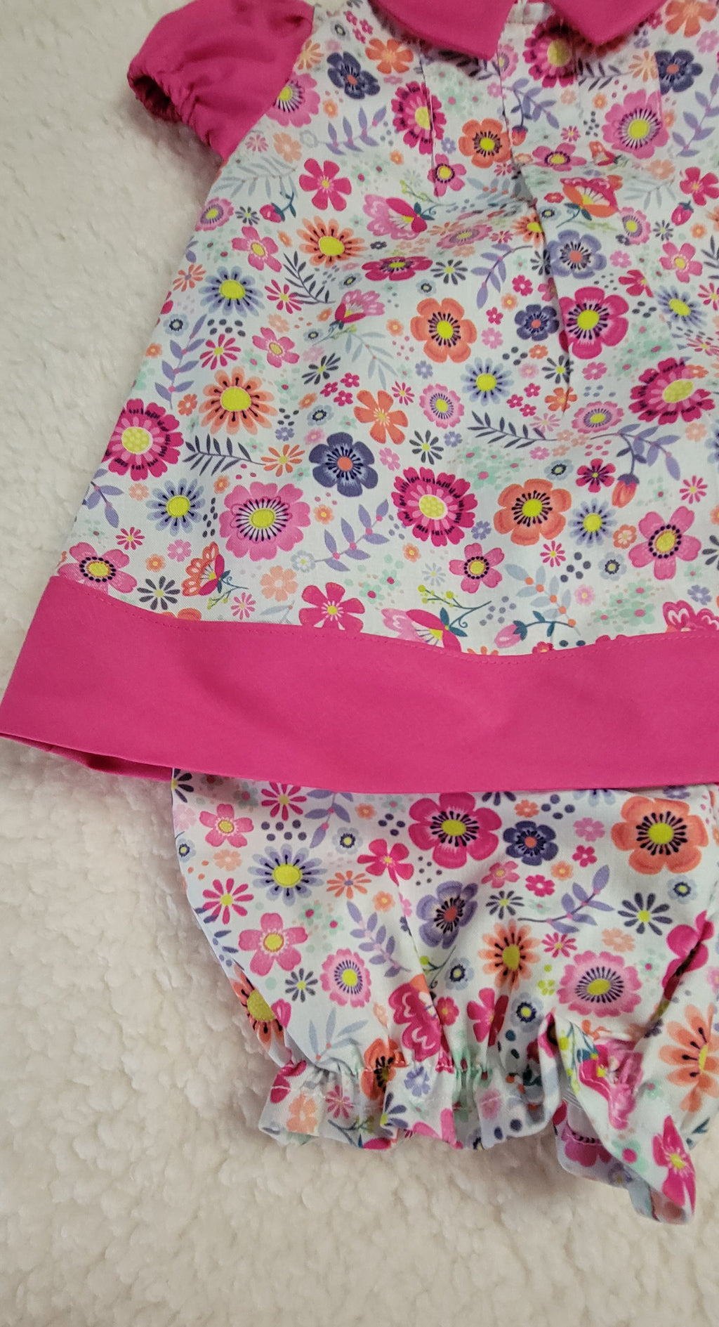 Summer Flowers Dress Set